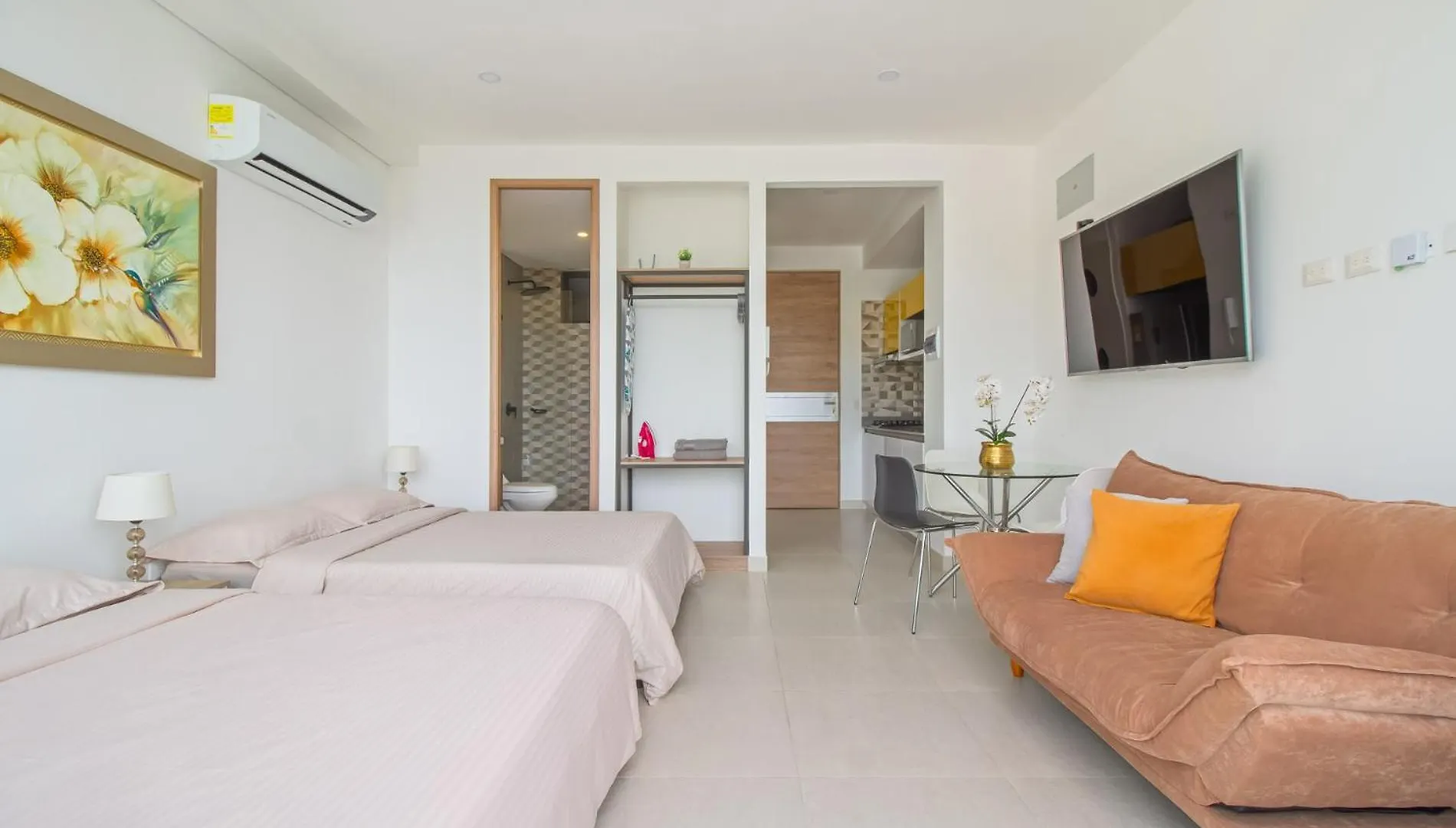 Apartment Comoda Suite L Balcon L Tv 55' Santa Marta